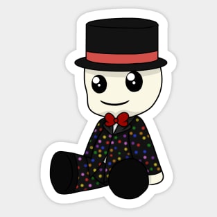 splendorman doll chibi Sticker